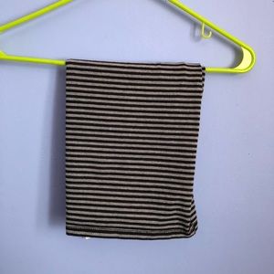 Striped Pencil Skirt